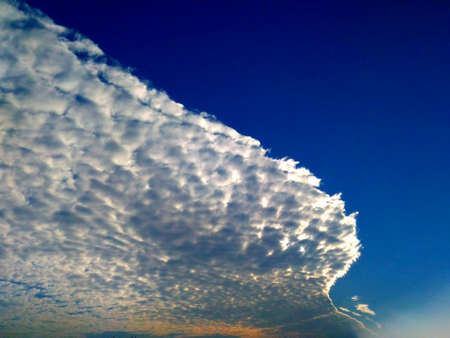 Clouds covering the skyの写真素材