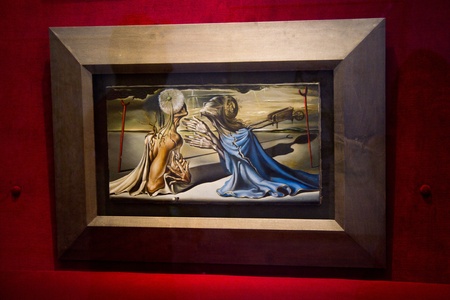 FIGUERAS - JULY 26: Details from Dali Museum, opened on September 28, 1974 and housing the largest collection of works by Salvador Dali on July 26, 2011 in Figueras, Catalunya, Spainのeditorial素材