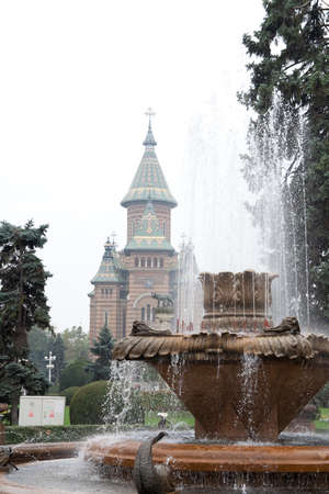 Orthodox church on 26 June 2009 in Timisoara, Romaniaの写真素材