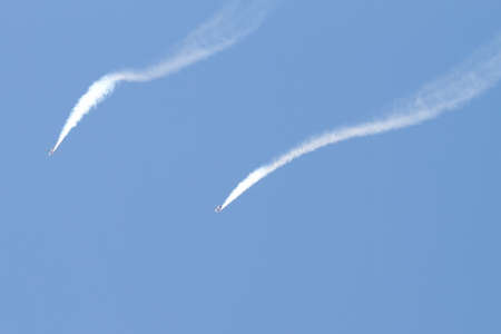 BUCHAREST - JULY 21: Romanian Airshow on Baneasca Airport on July 21, 2012 in Bucharest, Romania
