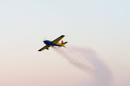 BUCHAREST - JULY 21: Romanian Airshow on Baneasca Airport on July 21, 2012 in Bucharest, Romaniaのeditorial素材