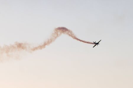 BUCHAREST - JULY 21: Romanian Airshow on Baneasca Airport on July 21, 2012 in Bucharest, Romaniaのeditorial素材