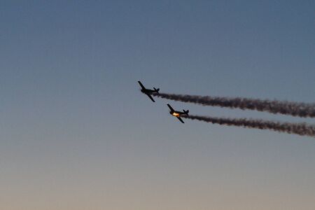 BUCHAREST - JULY 21: Romanian Airshow on Baneasca Airport on July 21, 2012 in Bucharest, Romania