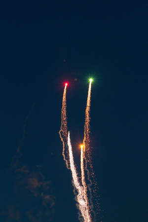 BUCHAREST - JULY 21: Romanian Airshow on Baneasca Airport on July 21, 2012 in Bucharest, Romaniaのeditorial素材