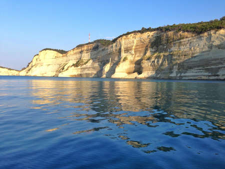 Corfu coast Greece の素材