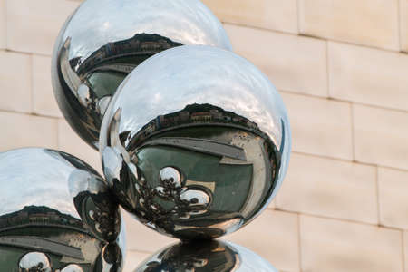 BILBAO - JULY 21: Exterior view of the The Guggenheim Museum Bilbao, museum of modern and contemporary art designed by Canadian-American architect Frank Gehry, in Bilbao, Basque Country, Bizkaia, Spain on July 21st, 2017のeditorial素材