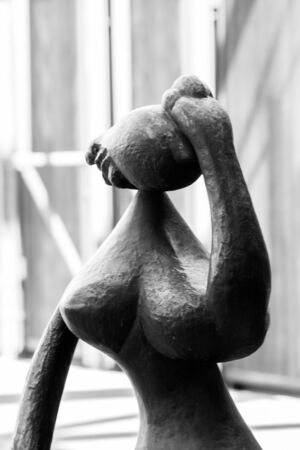 PARIS - SEPTEMBER 02:  One of the over 100,000 works exposed at the Centre Georges Pompidou in Paris, France on September 2nd, 2017のeditorial素材