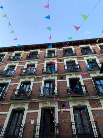 Madrid, Spain - May1-11 2020: View of Madrid, as residents are allowed individual exercise after the total lockdown due to Coronavirus(COVID-19) infectious disease caused by Sars-cov-2のeditorial素材