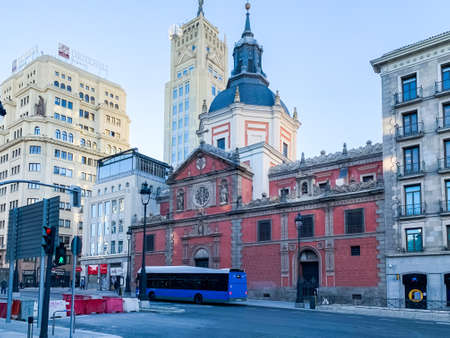 Madrid, Spain - May1-11 2020: View of Madrid, as residents are allowed individual exercise after the total lockdown due to Coronavirus(COVID-19) infectious disease caused by Sars-cov-2のeditorial素材