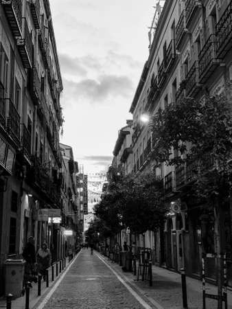 Madrid, Spain - May1-11 2020: View of Madrid, as residents are allowed individual exercise after the total lockdown due to Coronavirus(COVID-19) infectious disease caused by Sars-cov-2のeditorial素材