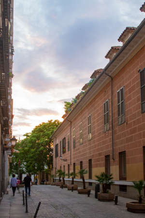 Madrid, Spain - May24 2020: View of Madrid residents and buildings, as the city moves into phase1 after the total lockdown due to Coronavirus (COVID-19) infectious disease caused by Sars-cov-2のeditorial素材