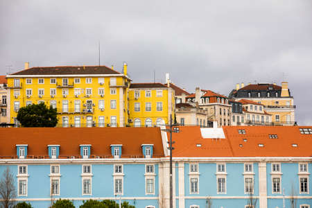 Lisbon, Portugal - October 24-30, 2020: Architecture details of Lisbon, the capital and the largest city of Portugal, between October 24th and 30th, 2021 in Lisbon, Portugalのeditorial素材
