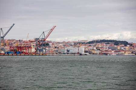 Lisbon, Portugal - October 24-30, 2020: Architecture details of Lisbon, the capital and the largest city of Portugal, between October 24th and 30th, 2021 in Lisbon, Portugalのeditorial素材
