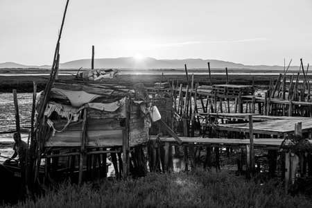 Porto Palafita da Carrasqueira, known as â€œCais Palafitico da Carrasqueiraâ€ or...