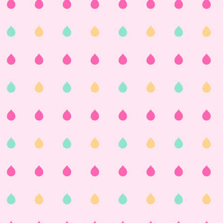 Seamless water drop pattern backgroundのイラスト素材
