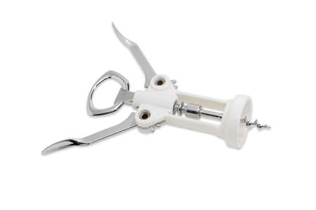 Wing corkscrew on a light background closeupの写真素材