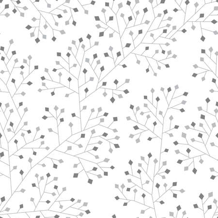 Abstract seamless monochrome patternのイラスト素材