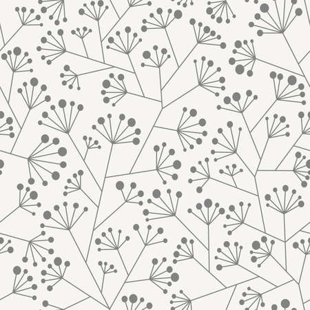 Abstract seamless pattern in two colorsのイラスト素材