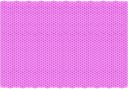 Japanese pattern background with hemp leaf pattern (pink)の写真素材