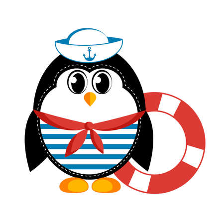 Cartoon penguinのイラスト素材