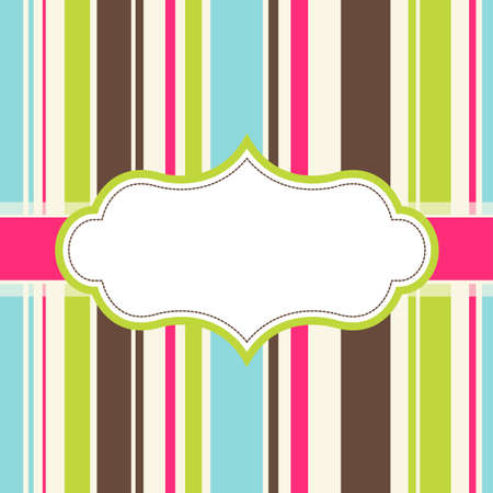 frame design for greeting cardのイラスト素材