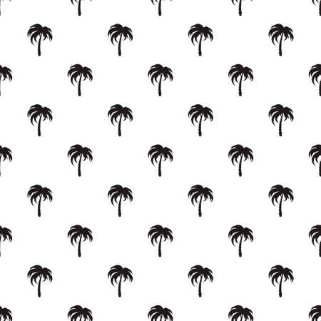 Pattern with palmsのイラスト素材