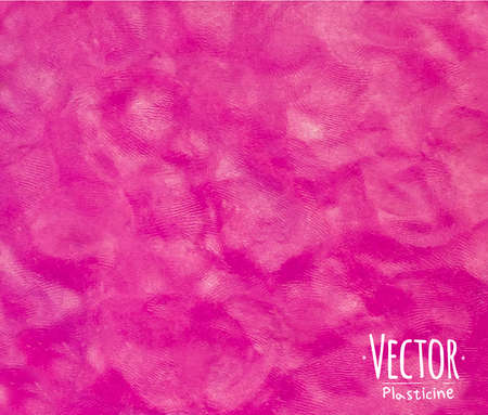Plasticine vivid pink backgroundのイラスト素材