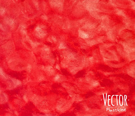 Plasticine vivid red backgroundの写真素材
