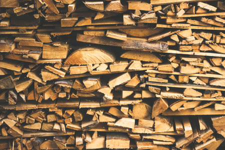 pieces of teak wood stamp background
