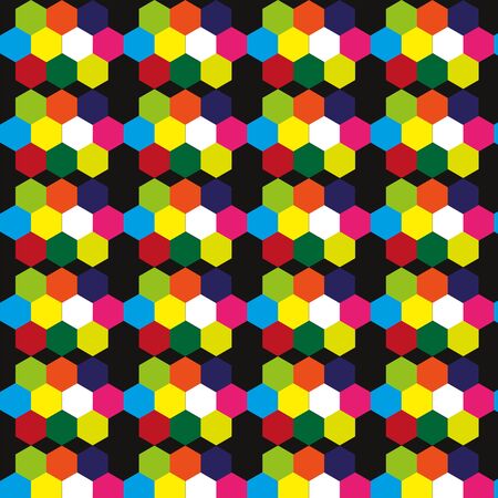background of multicolored diamond shapes for design