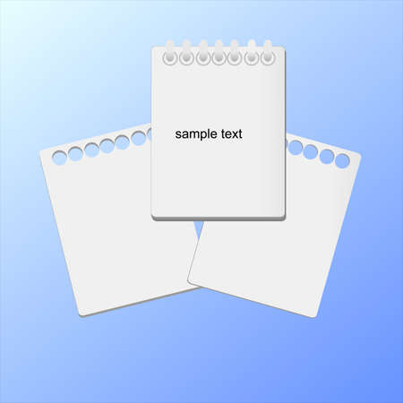 Notepad のイラスト素材