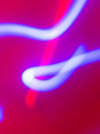 Abstract colorful background. Light path effect. Digital stock illustration.の写真素材