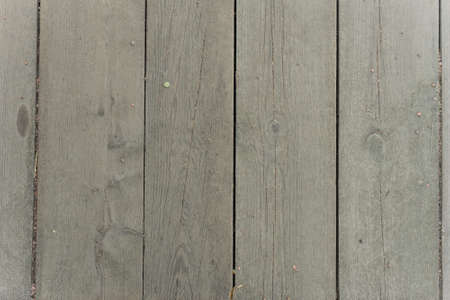 a wooden background of an old fashioned rustic vertical floor boardsの写真素材