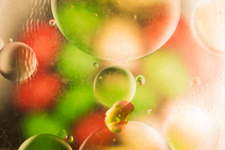 bright colored spots and drops backgroundの写真素材