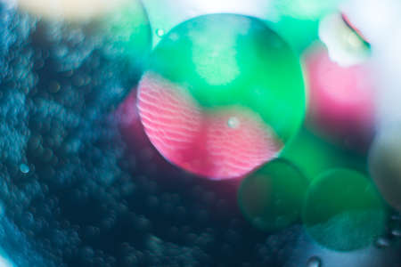 bright colored spots and drops backgroundの写真素材
