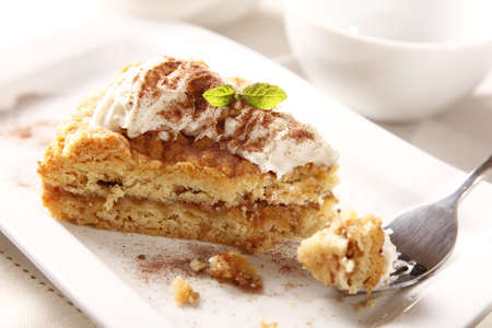 Apple pieの写真素材