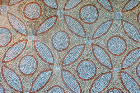 vintage antique mosaic, the city of Hersones
