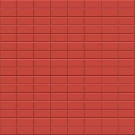 Seamless vector red brick wall - tiled pattern for continuous replicate.のイラスト素材
