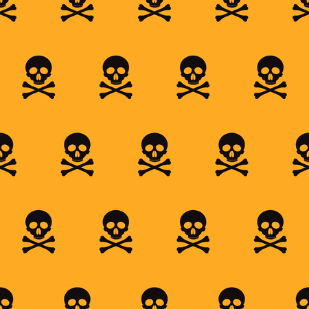 Halloween skull patterns.のイラスト素材