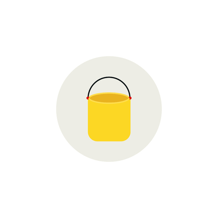 Paint bucket vector icon, color symbol.のイラスト素材