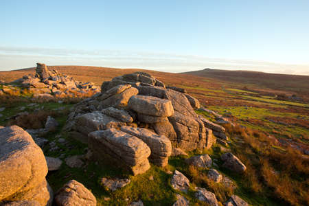 Ingra Tor Dartmoor Devon Ukの写真素材