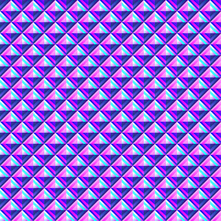 Geometric grid background Modern colorful abstract multicolored texture Seamless patternのイラスト素材