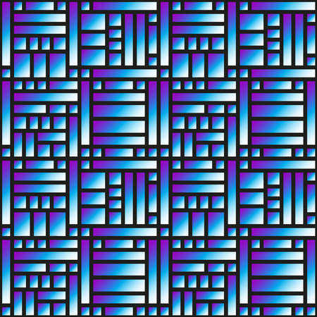 Geometric grid background Modern colorful abstract multicolored texture Seamless patternのイラスト素材