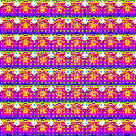 Geometric grid background Modern colorful abstract multicolored texture Seamless patternのイラスト素材