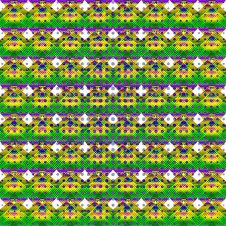 Geometric grid background Modern colorful abstract multicolored texture Seamless patternのイラスト素材