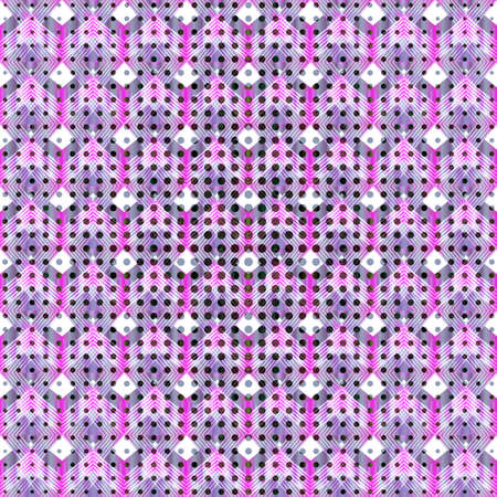Geometric grid background Modern colorful abstract multicolored texture Seamless patternのイラスト素材