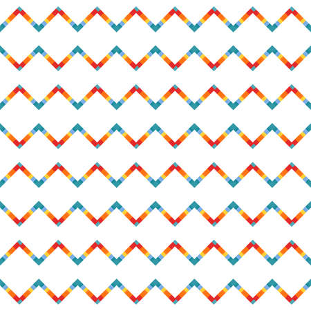 Geometric grid background Modern colorful abstract multicolored texture Seamless patternのイラスト素材
