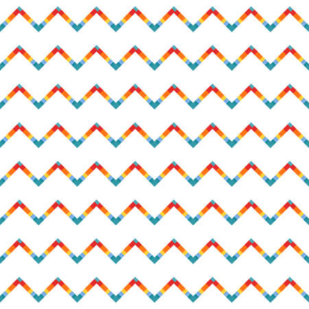 Geometric grid background Modern colorful abstract multicolored texture Seamless patternのイラスト素材