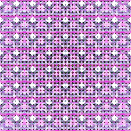 Geometric grid background Modern colorful abstract multicolored texture Seamless patternのイラスト素材