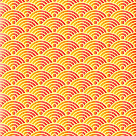 Geometric grid background Modern colorful abstract multicolored texture Seamless patternのイラスト素材